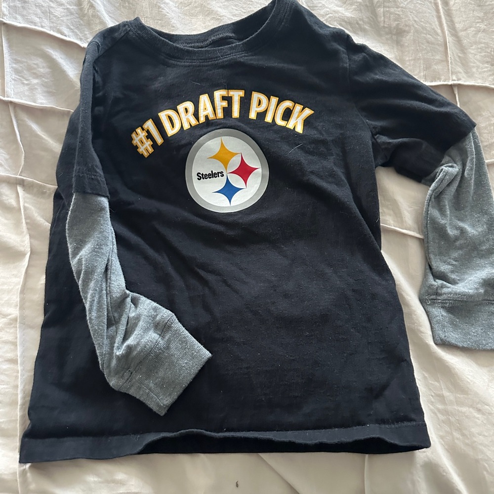 Toddler long sleeved Steelers shirt